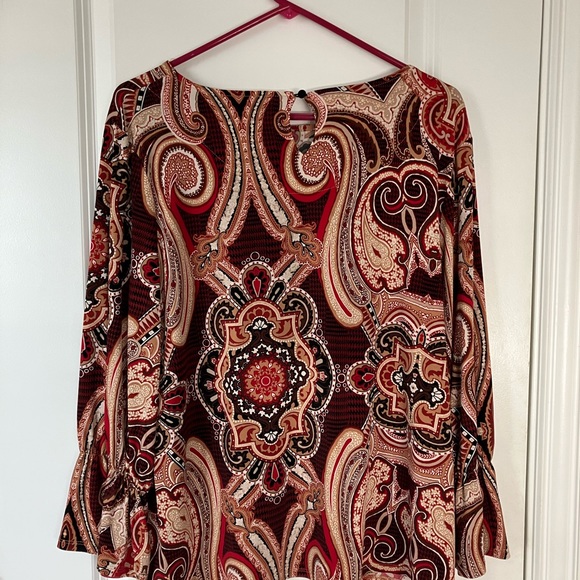 Chicos size 2 multi colored top. - Picture 2 of 2